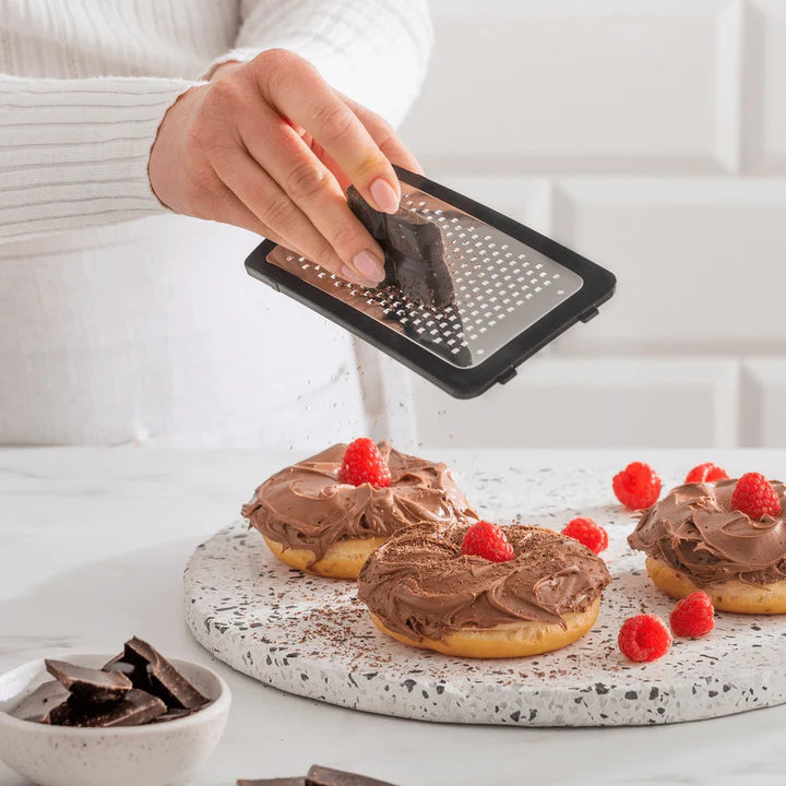 Multifunction Handheld Grater With Built-In Container