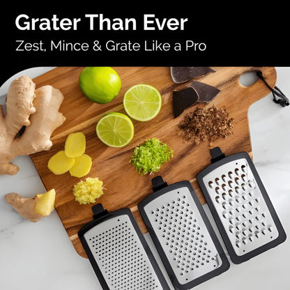 Multifunction Handheld Grater With Built-In Container