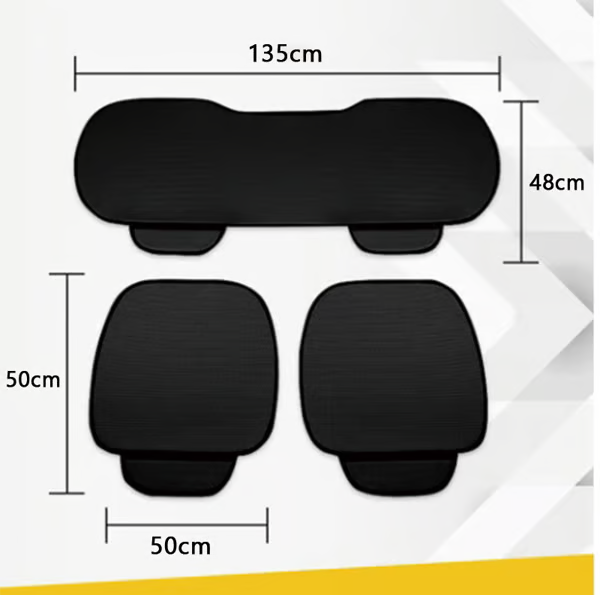 Breathable & Anti-Slip Viscose filament Car Seat Covers
